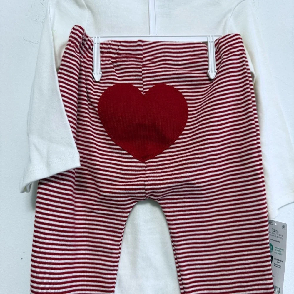 Carter's My First Valentine's Baby Set 12 months